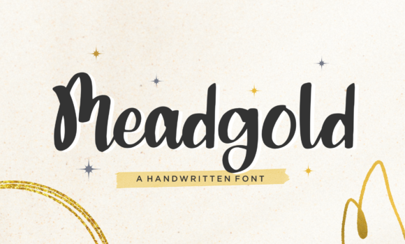 Meadgold Font - Featured Image