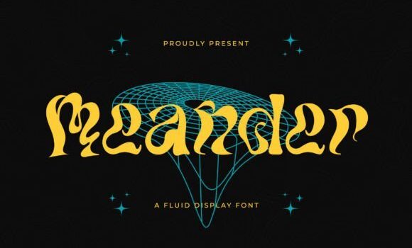 Meander Font Fonts Free Download Meander Font - Featured Image
