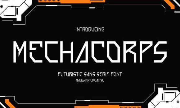 Mecha Corps Font Fonts Free Download Mecha Corps Font - Featured Image