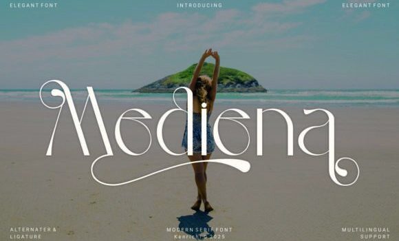 Mediena Font - Featured Image