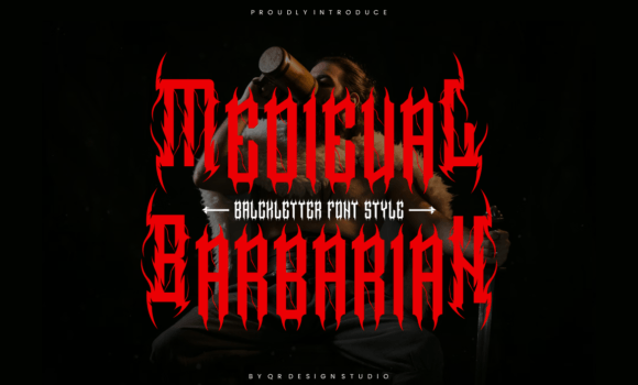 Medieval Barbarian Font - Featured Image