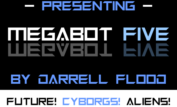 Megabot Five Font - Featured Image
