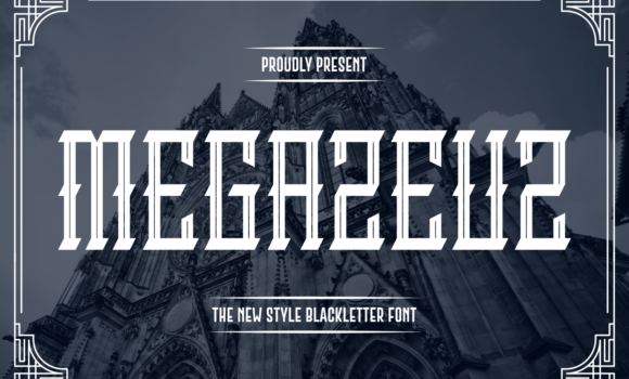 Megazeuz Font - Featured Image