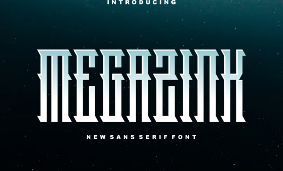 Megazink Font - Featured Image