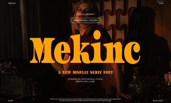 Mekinc Font - Featured Image
