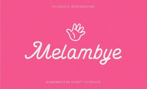 Melambye Font - Featured Image