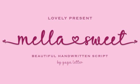 Mella Sweet Font Fonts Free Download Mella Sweet Font - Featured Image