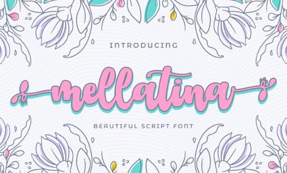 Mellatina Font Fonts Free Download Mellatina Font - Featured Image