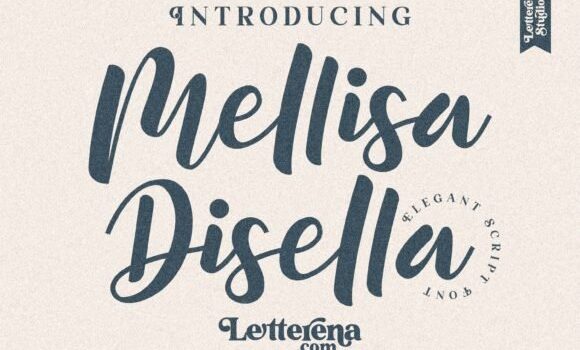 Mellisa Disella Font - Featured Image