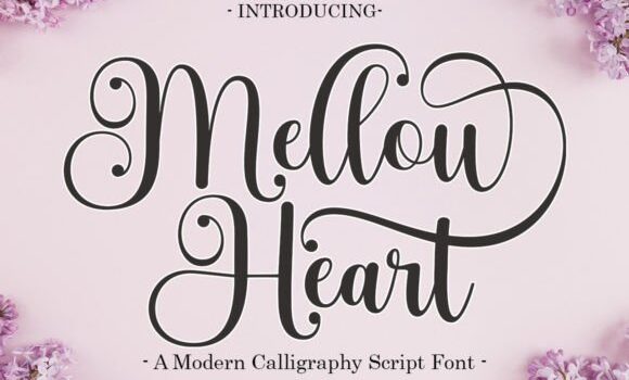 Mellow Heart Font - Featured Image
