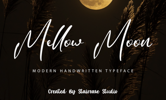 Mellow Moon Font - Featured Image