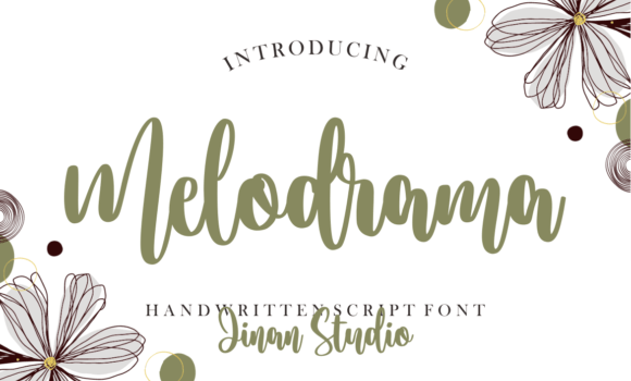 Melodrama Font - Featured Image