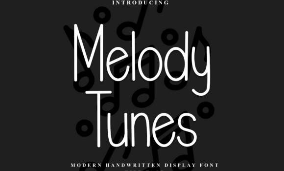 Melody Tunes Font Fonts Free Download Melody Tunes Font - Featured Image