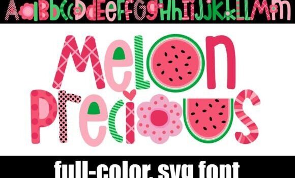 Melon Precious Font - Featured Image