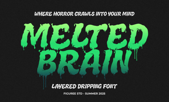 Melted Brain Font Fonts Free Download Melted Brain Font - Featured Image