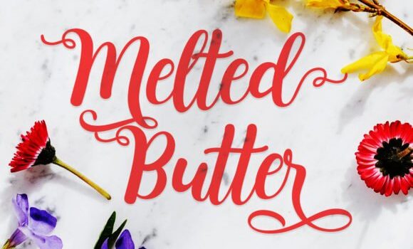 Melted Butter Font - Featured Image