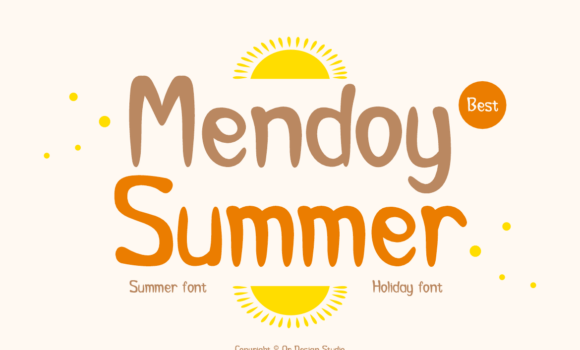 Mendoy Summer Font Fonts Free Download Mendoy Summer Font - Featured Image