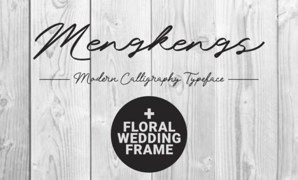 Mengkengs Font - Featured Image