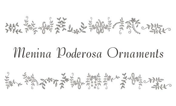 Menina Poderosa Ornaments Font Fonts Free Download Menina Poderosa Ornaments Font - Featured Image