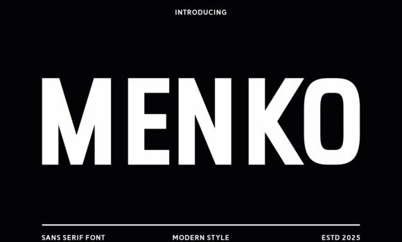 Menko Font Fonts Free Download Menko Font - Featured Image