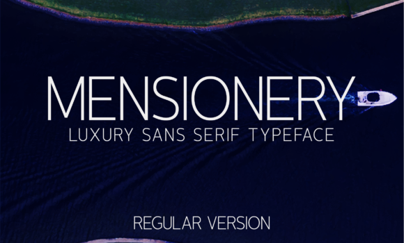 Mensionery Font - Featured Image