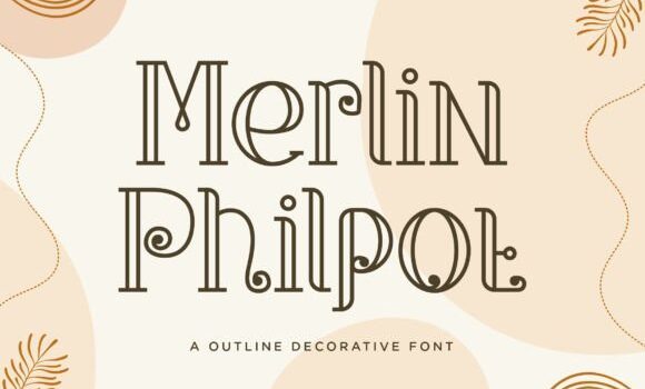 Merlin Philpot Font - Featured Image