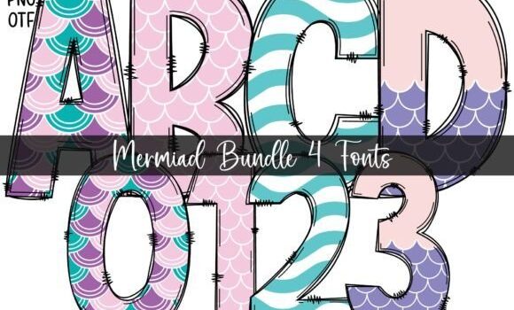 Mermaid a Font - Featured Image