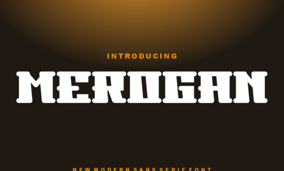 Merogan Font - Featured Image