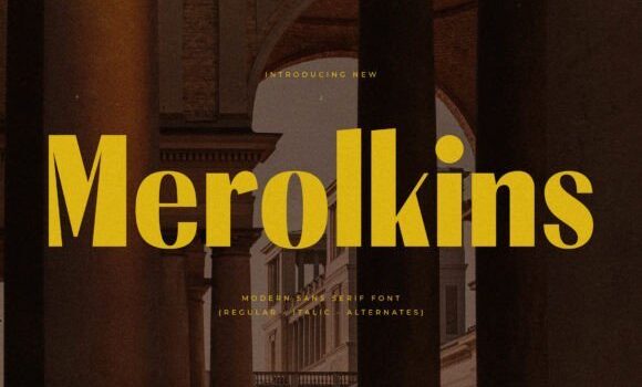 Merolkins Font - Featured Image