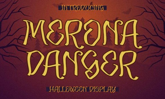 Merona Danger Font Fonts Free Download Merona Danger Font - Featured Image