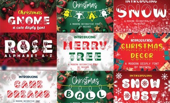 Merry Ball Charm Collection Font Fonts Free Download Merry Ball Charm Collection Font - Featured Image