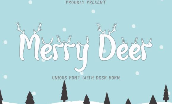 Merry Deer Font Fonts Free Download Merry Deer Font - Featured Image