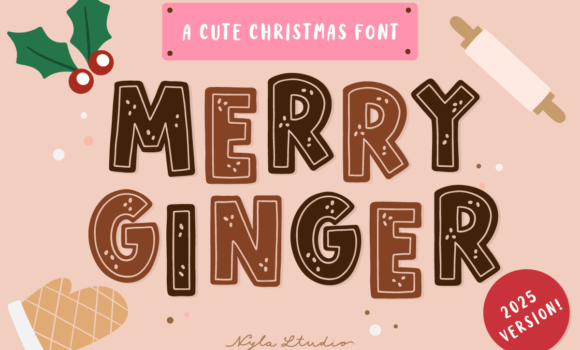Merry Ginger Font Fonts Free Download Merry Ginger Font - Featured Image