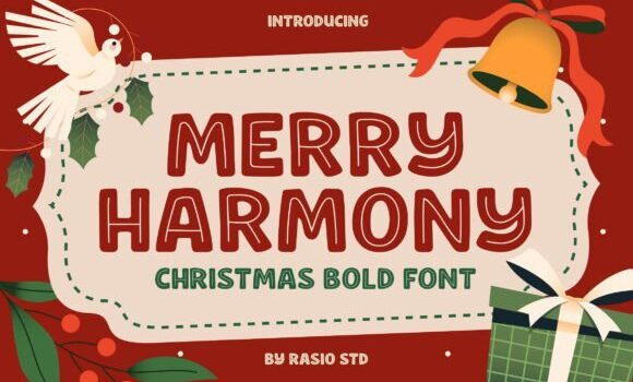 Merry Harmony Font - Featured Image