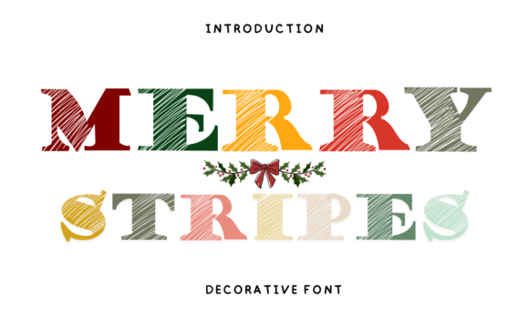 Merry Stripes Font Fonts Free Download Merry Stripes Font - Featured Image