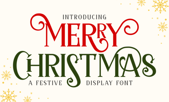 Merrychristmas Regular Font - Featured Image