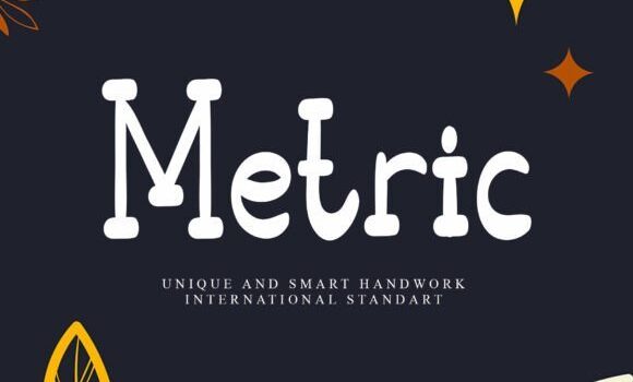 Metric Font Fonts Free Download Metric Font - Featured Image