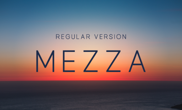 Mezza Font - Featured Image