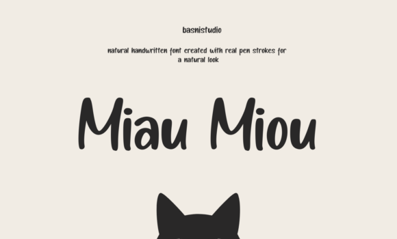 Miau Miou Font - Featured Image