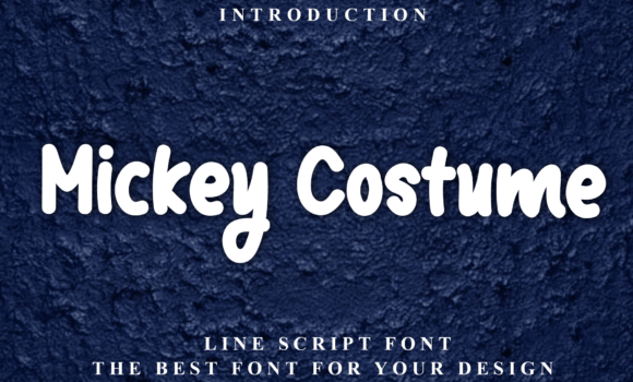 Mickey Costume Font Fonts Free Download Mickey Costume Font - Featured Image