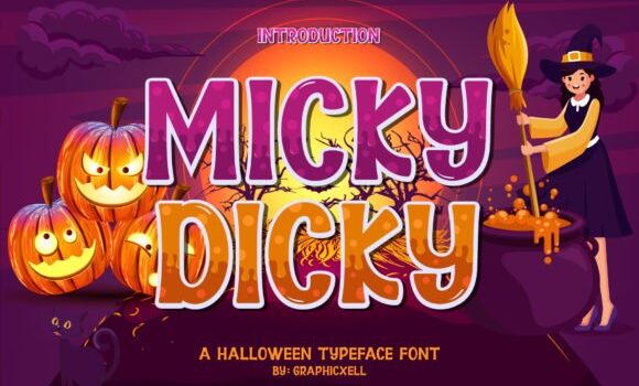 Micky Dicky Font Fonts Free Download Micky Dicky Font - Featured Image