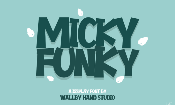 Micky Funky Font Fonts Free Download Micky Funky Font - Featured Image