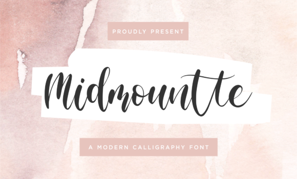 Midmountte Font - Featured Image