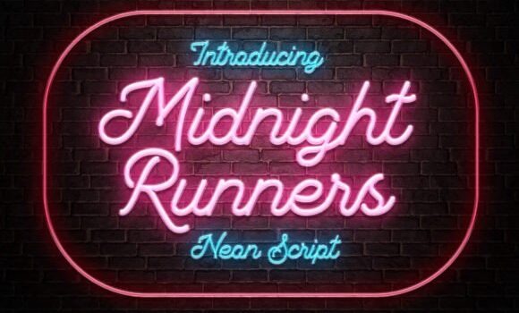 Midnight Runners Font Fonts Free Download Midnight Runners Font - Featured Image