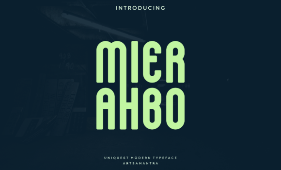 Mierahbo Font - Featured Image