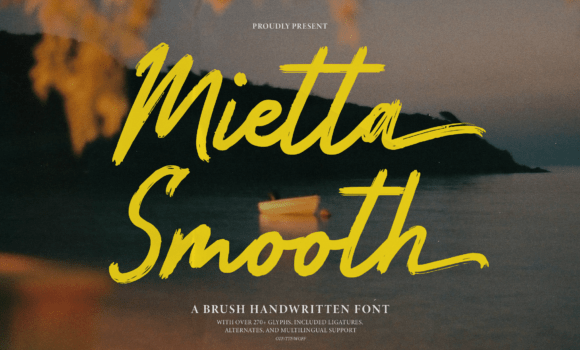 Mietta Smooth Font Fonts Free Download Mietta Smooth Font - Featured Image
