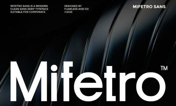 Mifetro Font - Featured Image
