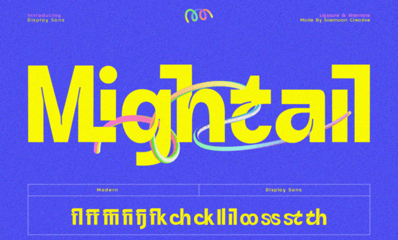 Mightail Font - Featured Image