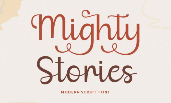 Mighty Stories Font Fonts Free Download Mighty Stories Font - Featured Image