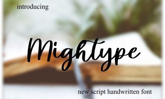 Mightype Font Fonts Free Download Mightype Font - Featured Image